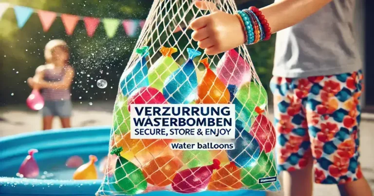 verzurrung wasserbomben