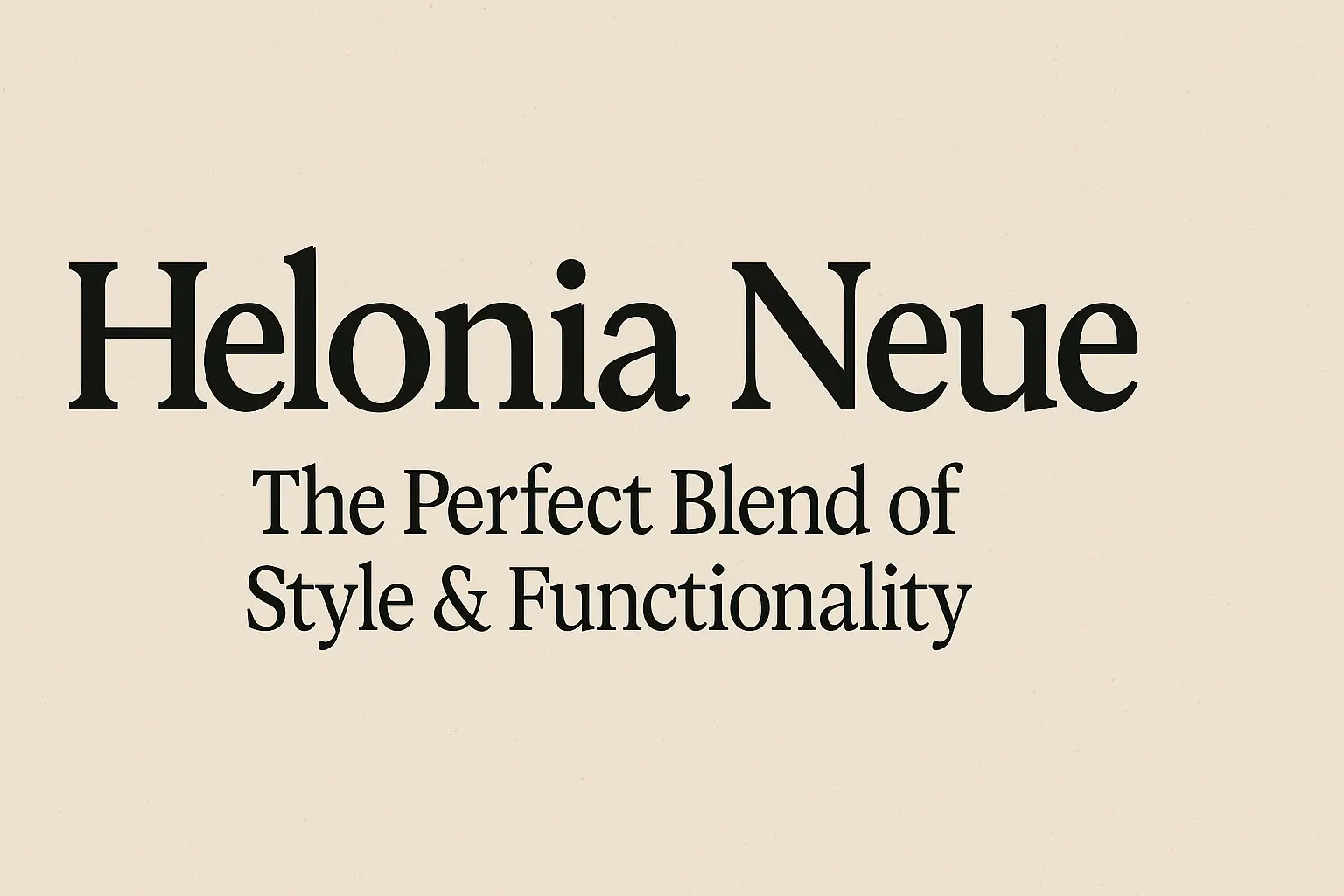 helonia neue