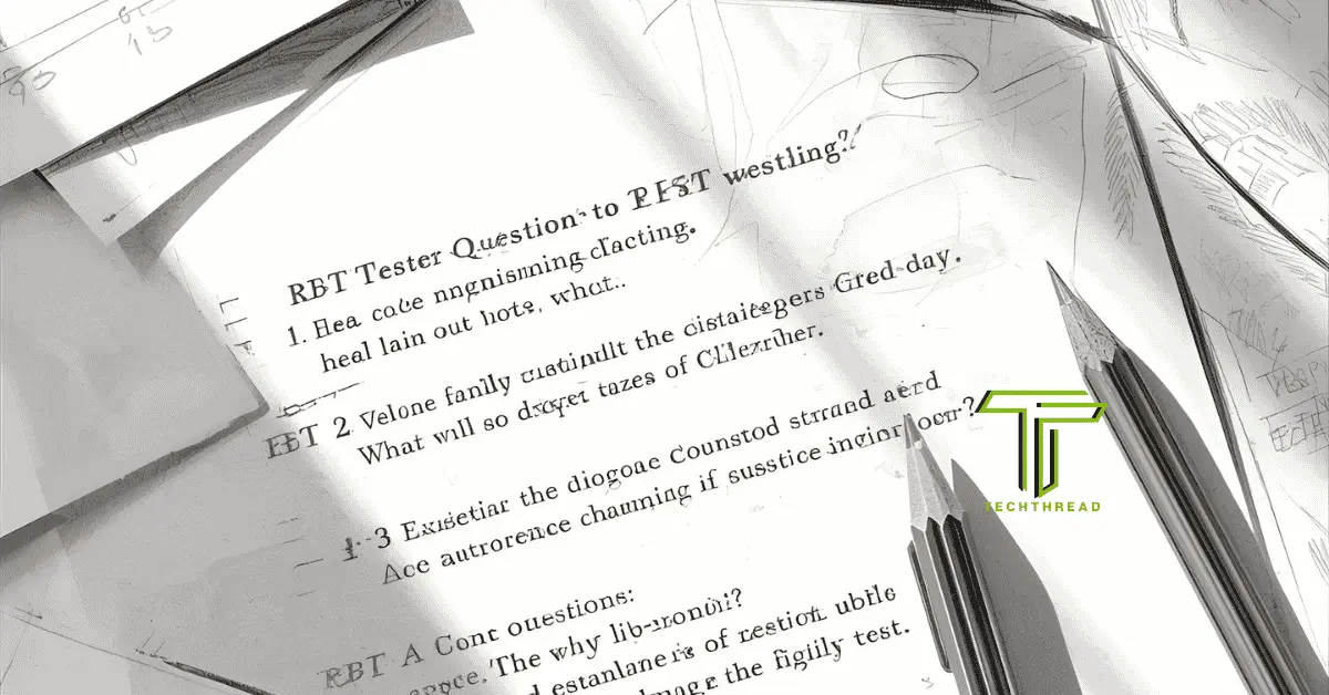 rbt test questions